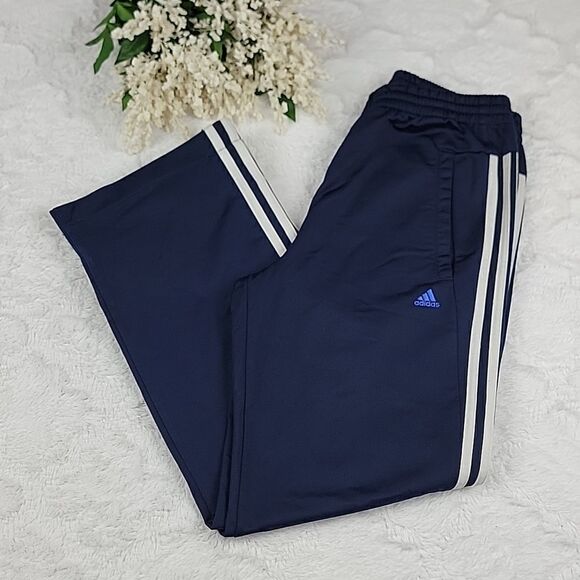 ‎ADIDAS Boys Wide Leg Sweatpants [SIZE LARGE] - Picture 1 of 7